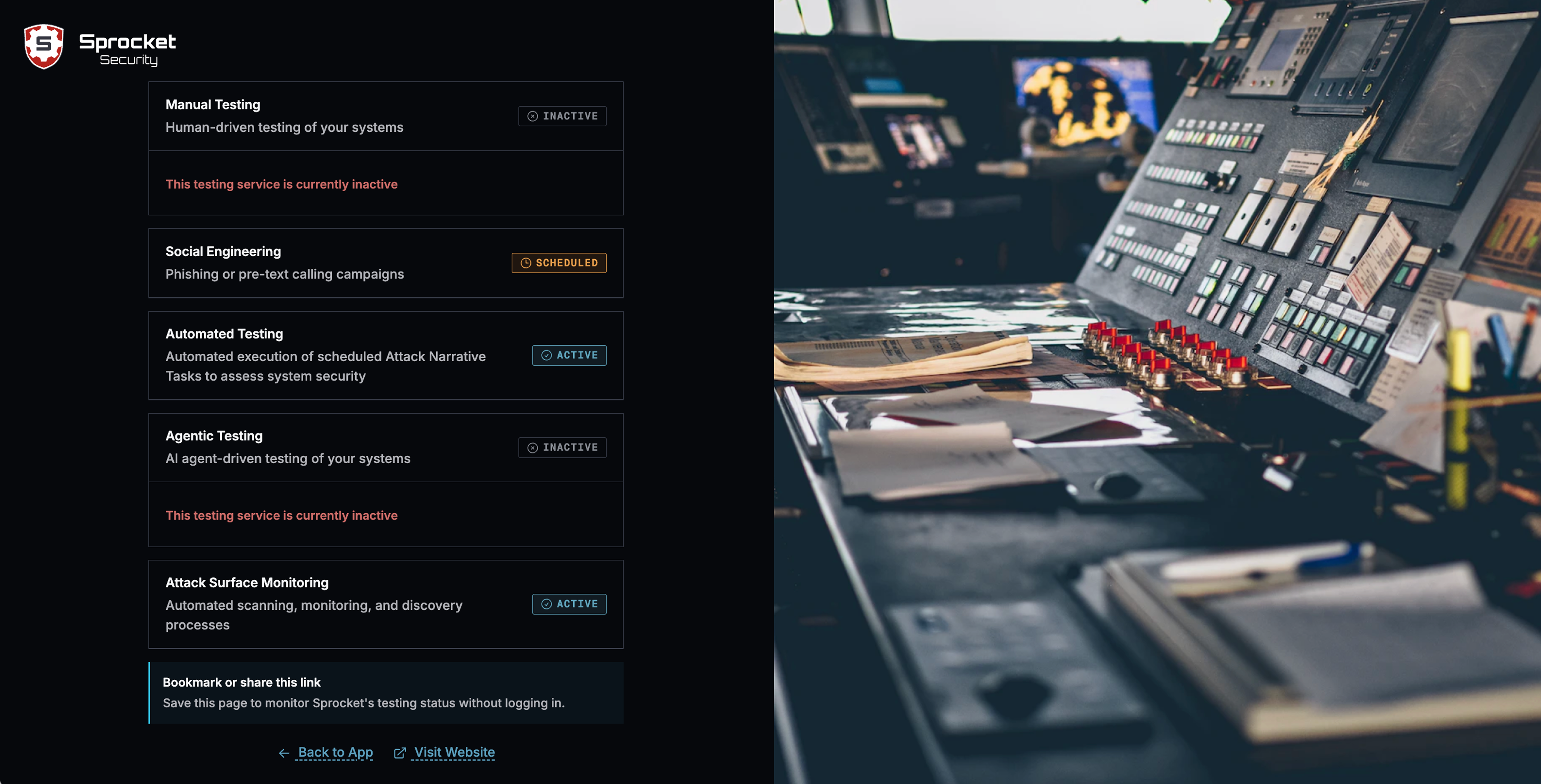 Testing Status Page_09.01.2026.png
